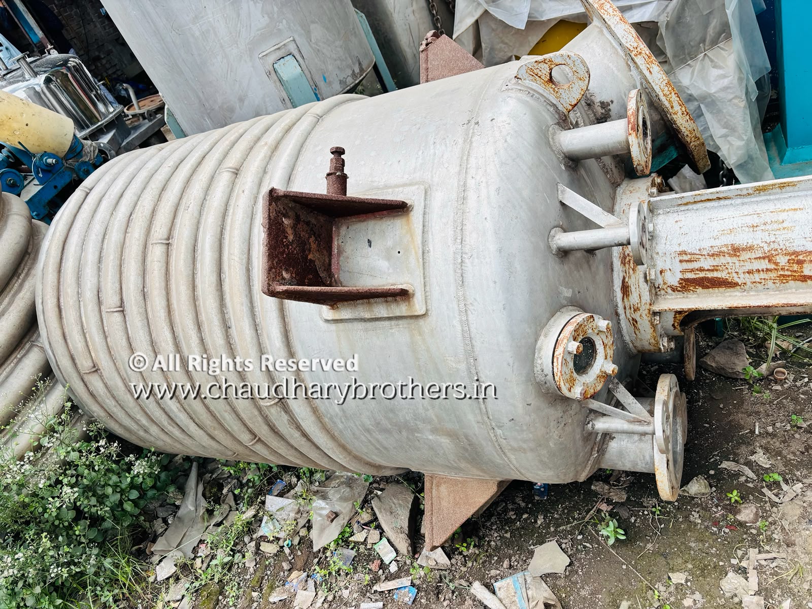 Stainless Steel Reactor - 1200L Limpet Coil — photo 3 of 3